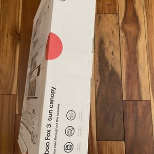 Bugaboo sun canopy sunrise red color